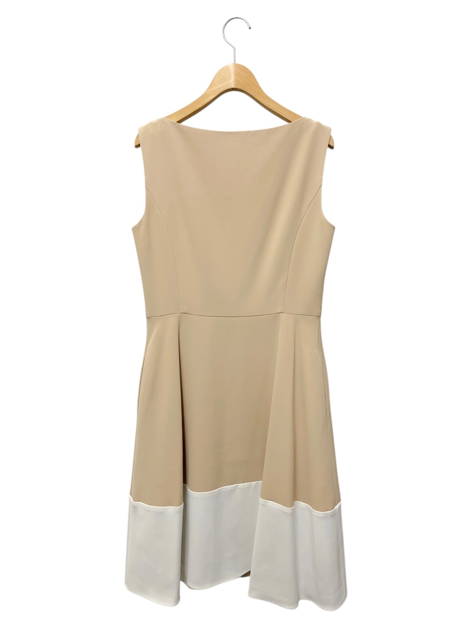 フォクシーニューヨーク 41976 ワンピース 40 ベージュ Bellevue Dress