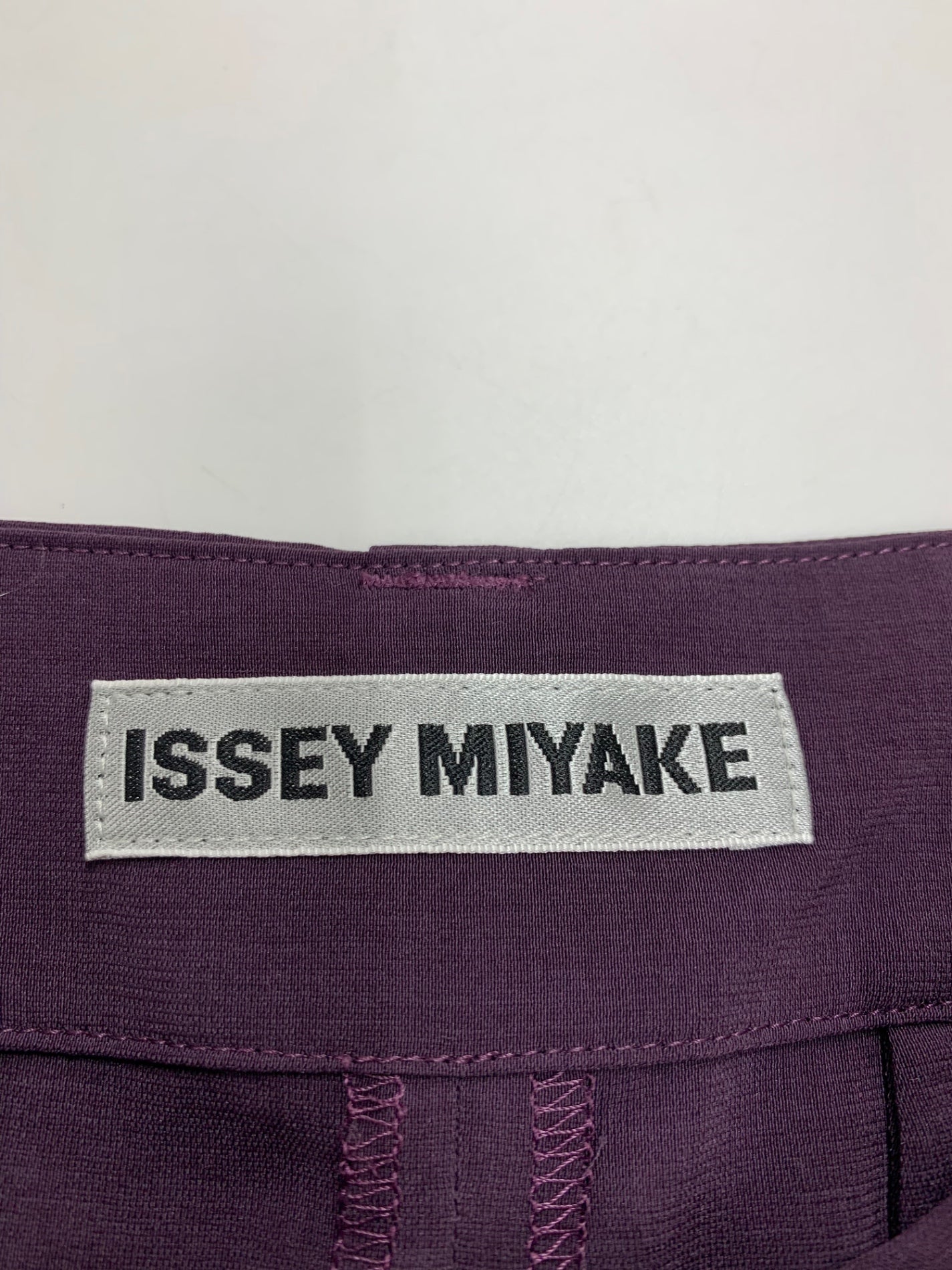 イッセイミヤケ IM31FF541 サルエルパンツ 2 パープル プリーツ 23SS ITYFB9Z57WCA