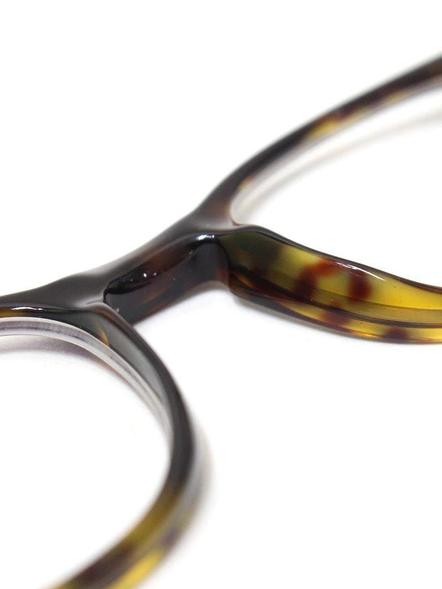 ルノア Lunor A6 mod.246 メガネ ブラウン セルフレーム フルリム ウエリントン ITSYMKGFZCWE