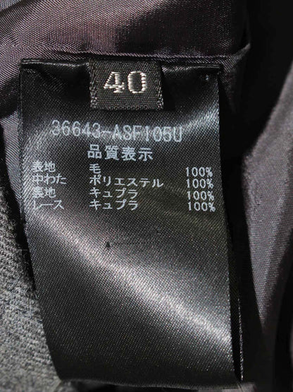 フォクシーブティック Diagonal 36643 スカート 40 グレー ITRNOXQ74NVP 【SALE】
