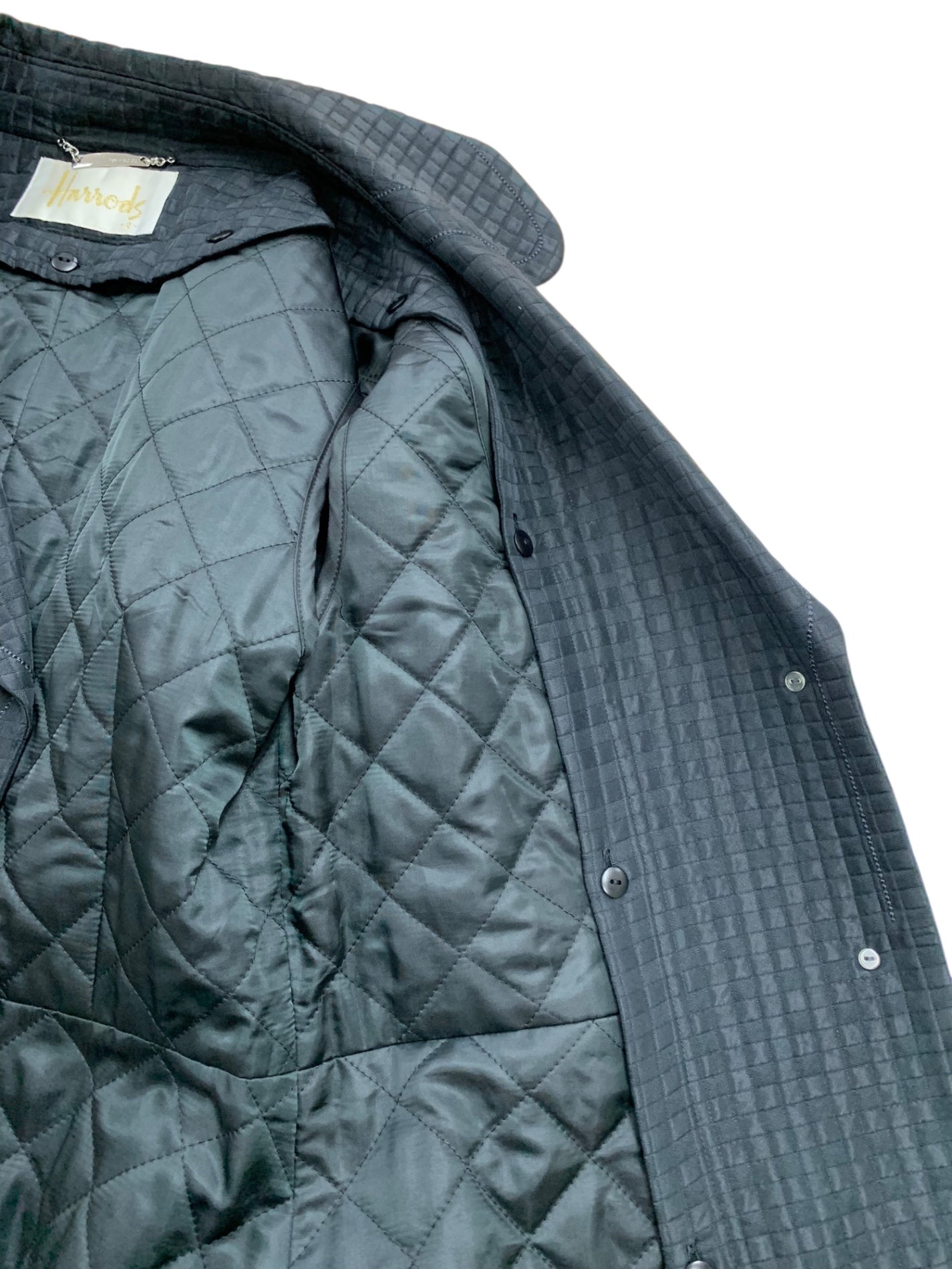 ハロッズ 10504141 コート 2 ブラック 2WAY ITBVDHRKAOVK