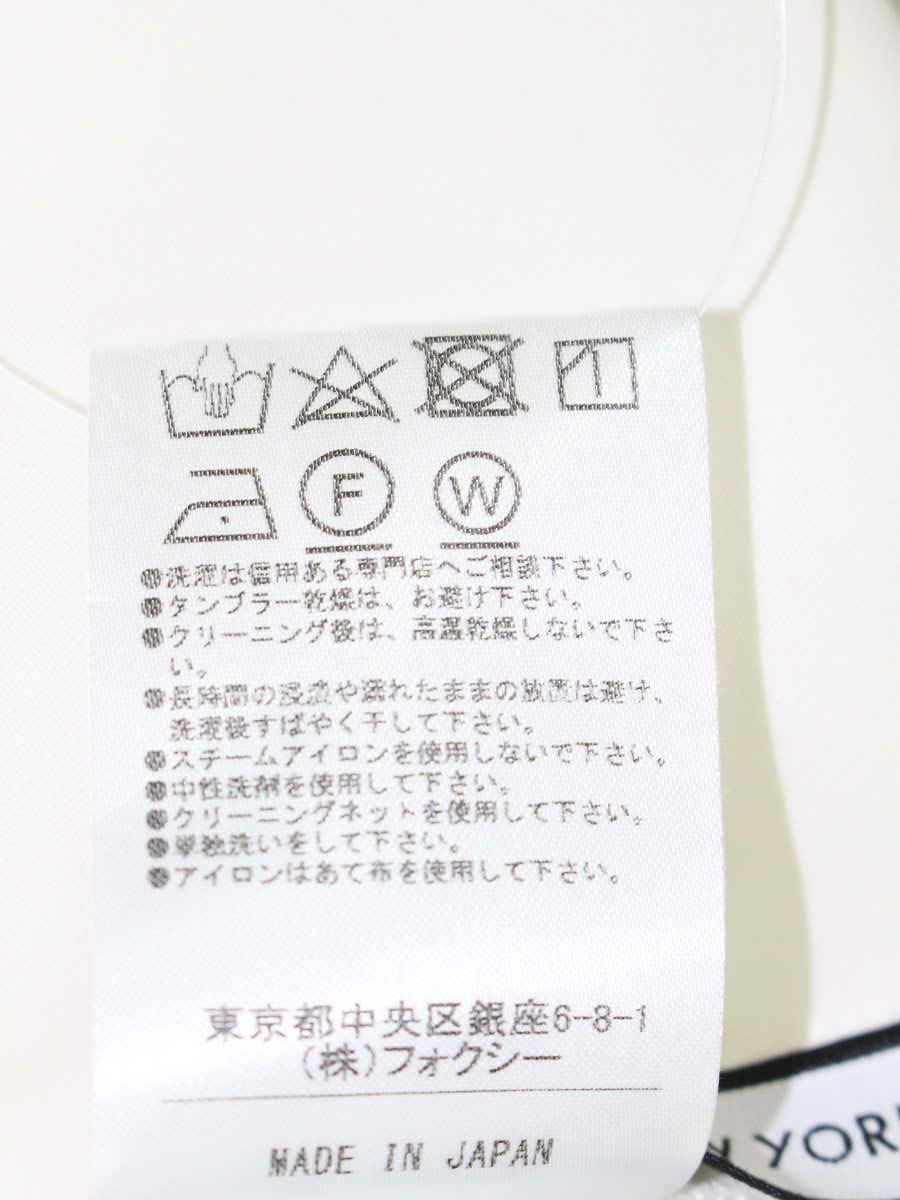 フォクシーニューヨーク Blouse Flounce Petal 39469 ブラウス 40 ホワイト IT0I211I35F8