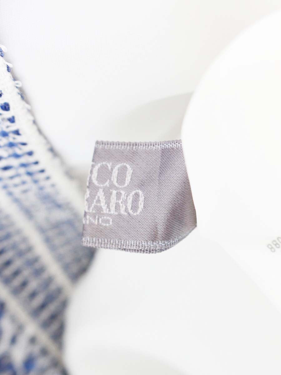 フランコフェラーロ NWHHS-40360 スカート 2 ブルー ツイード ITZ9YA0RA2RO