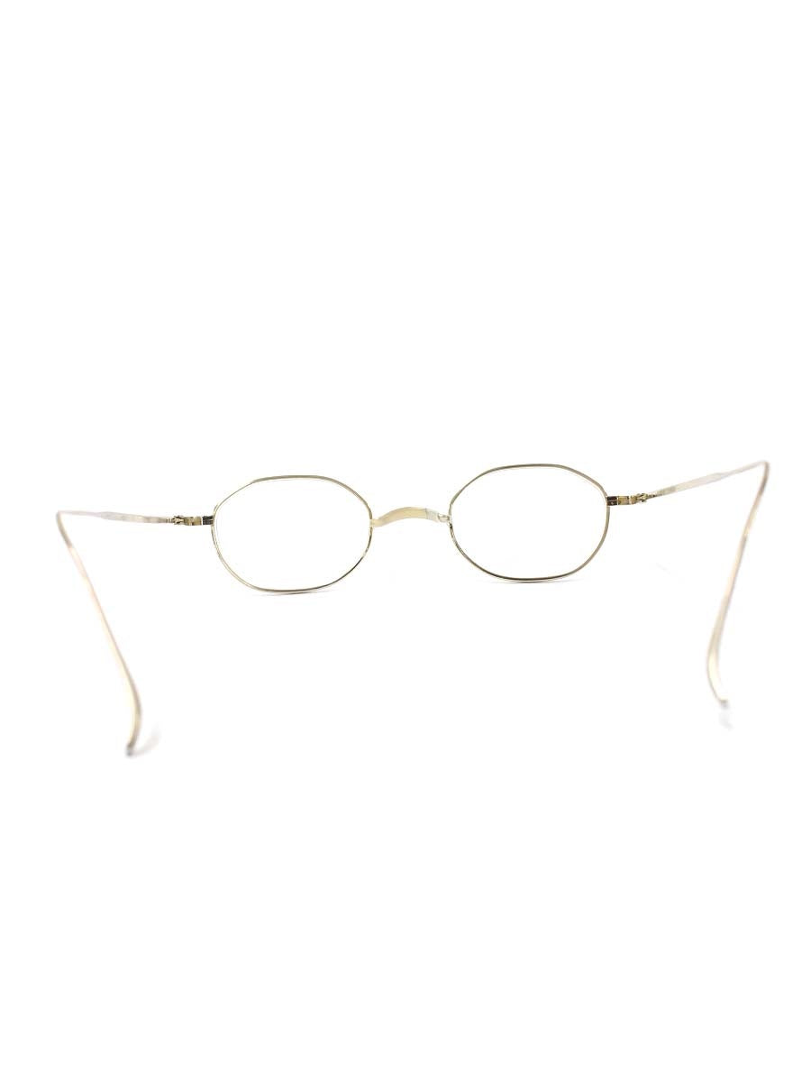 金子眼鏡 VINTAGE KV-111 メガネ ゴールド チタンフレーム フルリム オーバル ITG4AYTWKGNK 【SALE】