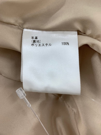 ダイアグラム 36104053 レザージャケット 36 ベージュ ラムレザー IT17Q1YUSEX4 【SALE】