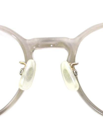 掌（タナゴコロ） T794 メガネ クリア/ブラウン 手造 べっ甲柄 セルフレーム ボストン ITPXUMYWVJ32