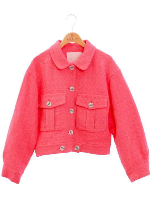 グレースクラス ツイーディショートジャケット 02231 01005-00 36 ピンク ITBTPCKYV790 【SALE】