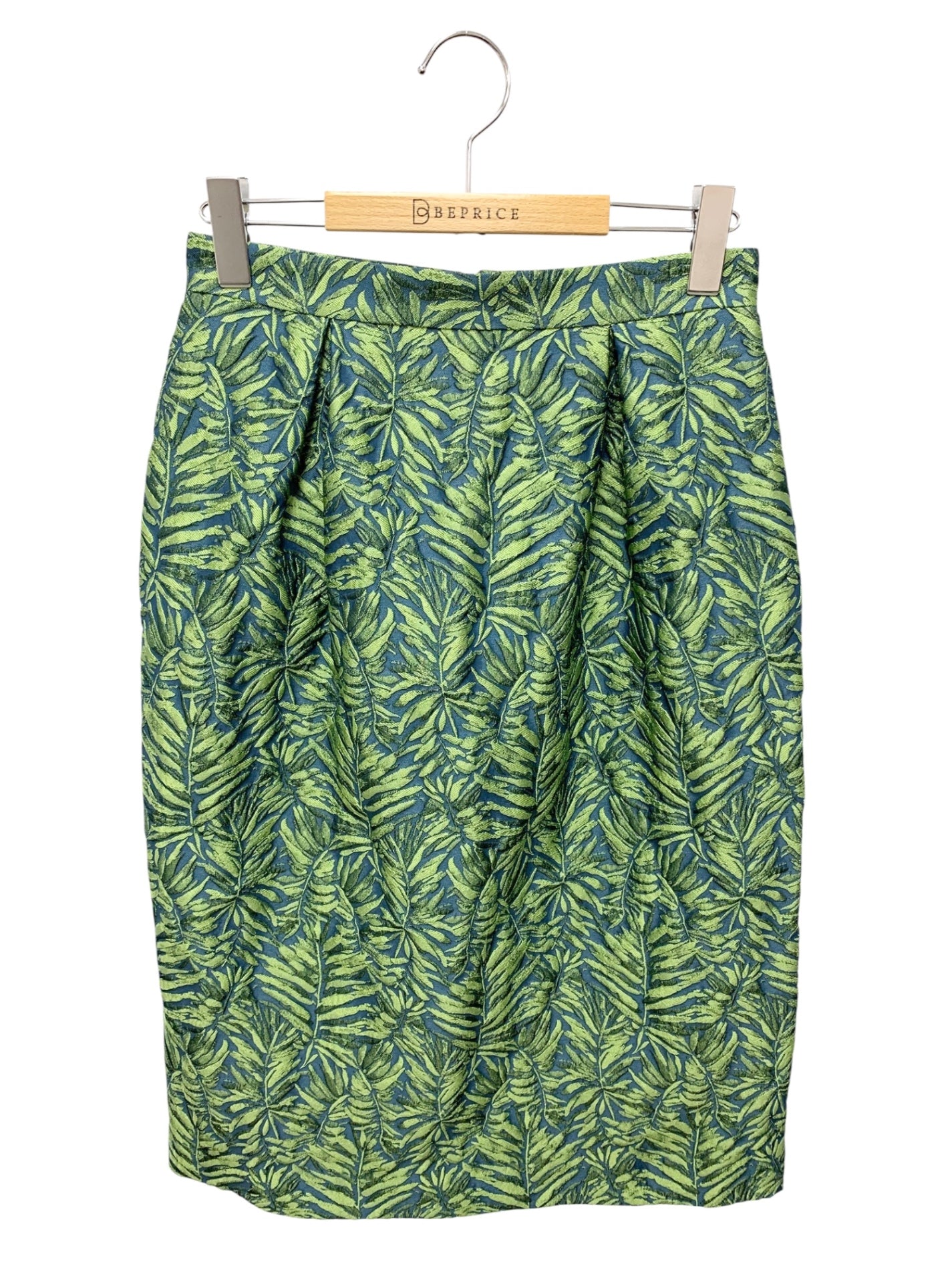 キャバン リーフジャカード ミディスカート 39-05-41-05001 S グリーン 24SS IT6ZPZKF1JOL 【SALE】