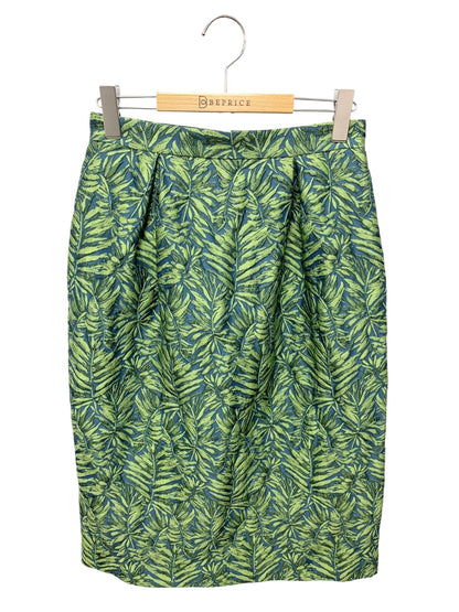 キャバン リーフジャカード ミディスカート 39-05-41-05001 S グリーン 24SS IT6ZPZKF1JOL 【SALE】