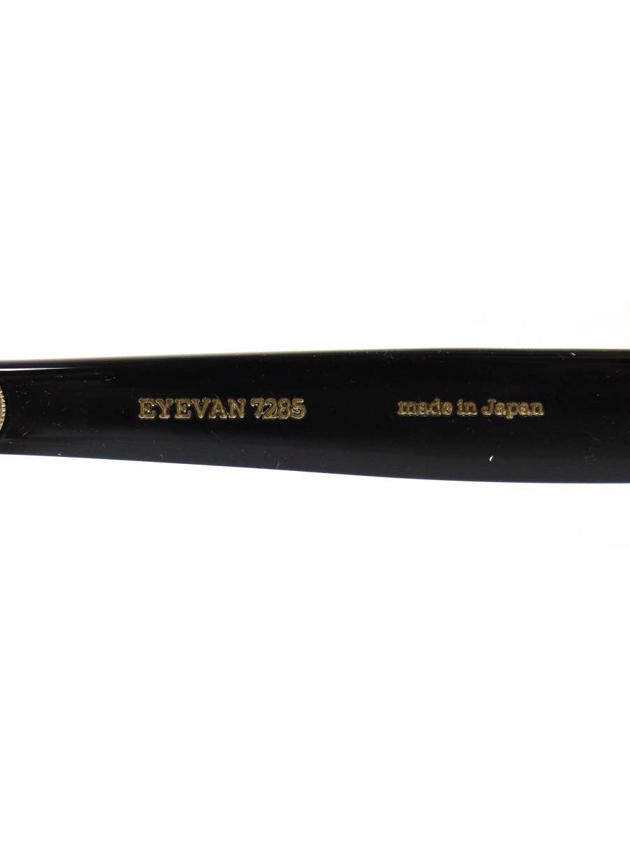 アイヴァン7285 649 メガネ ブラック/ゴールド コンビフレーム フルリム ボストン ITPZ43CFMB1Z