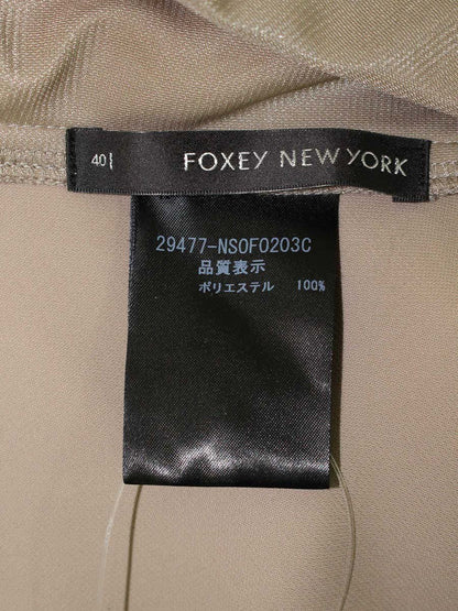 フォクシーニューヨーク 29477 ワンピース 40 ベージュ モーメントスタイル IT101IUDE8L4