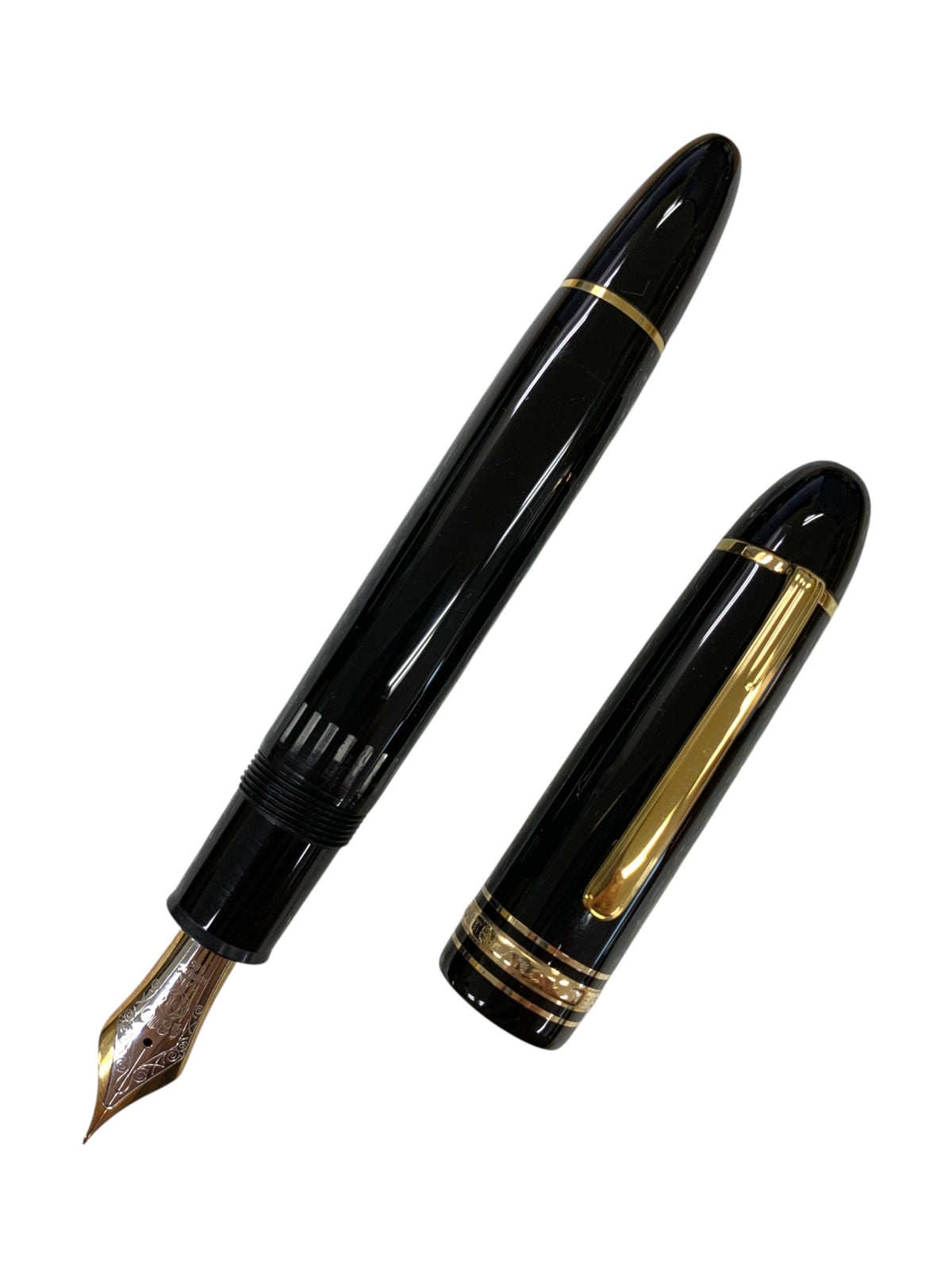 モンブラン 万年筆 マイスターシュテュック 149 ブラック F 14K中白 ITJNRA6W0A96