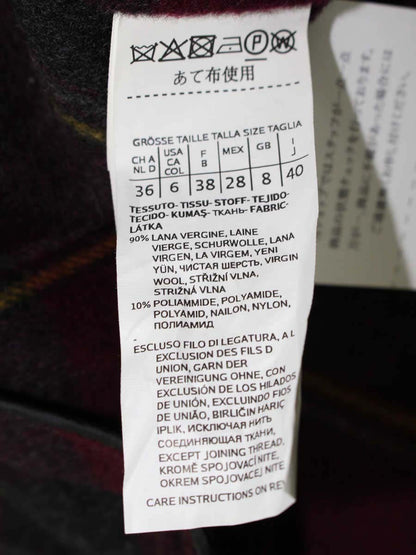 ウィークエンドマックスマーラ 508601096 ジャケット 40 パープル ウール ITFPHJU7XFFS