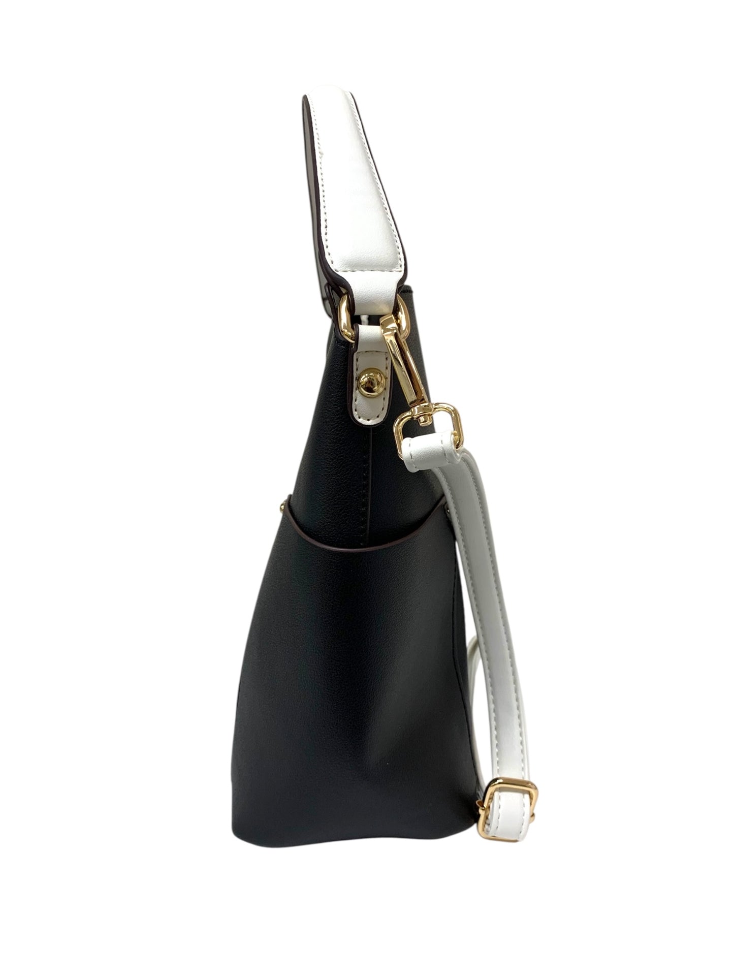 エムズグレイシー パンチング 994503 トートバッグ ブラック カメリア柄 ITZJJDNIRA61