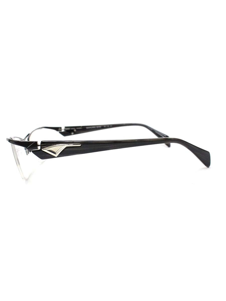 サムライ翔 SS-T36 メガネ ブラック/シルバー メタルフレーム スクエア
