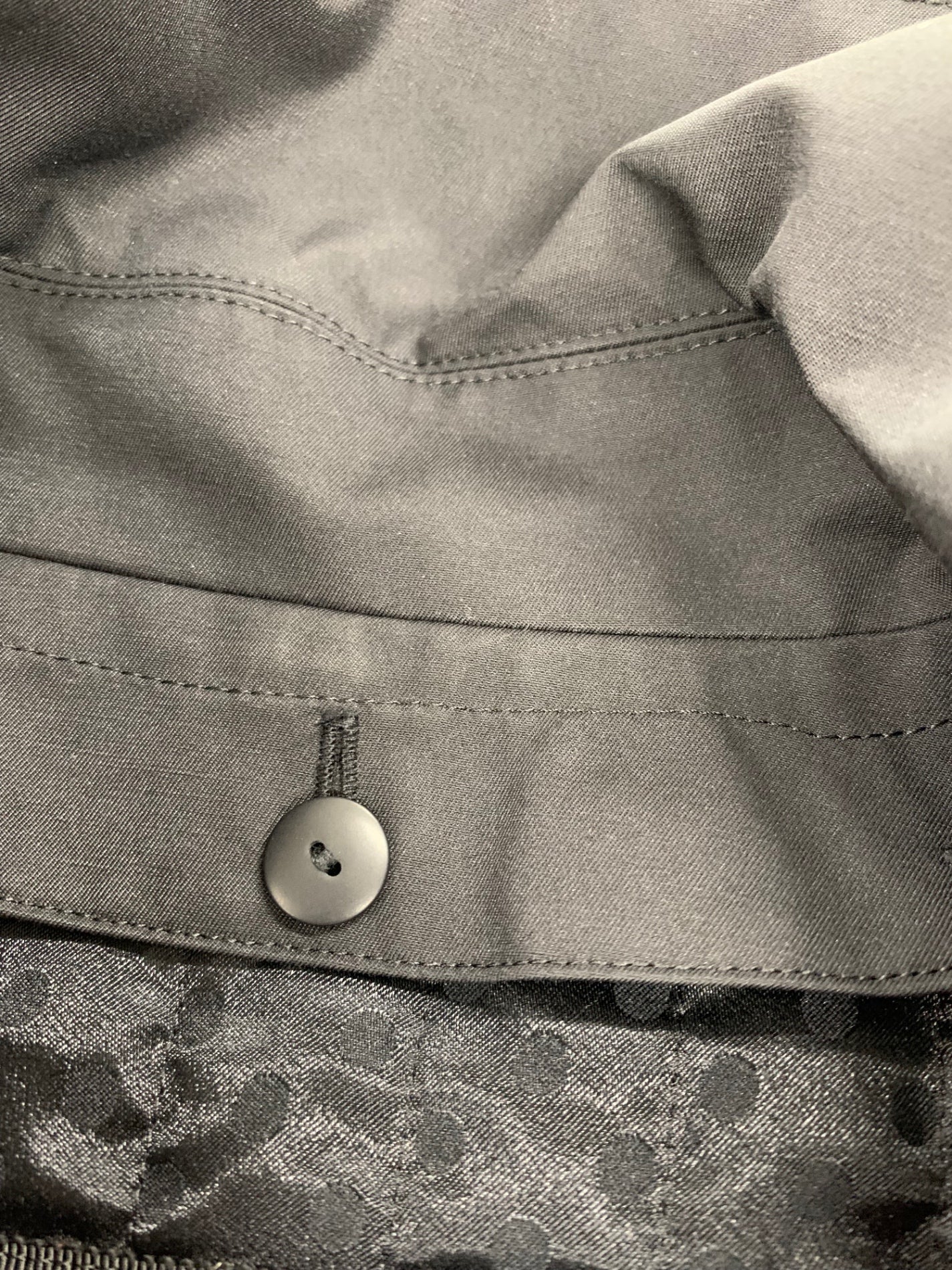 トゥービーシック W5A01-245-09 トレンチコート 40 ブラック ライナー付き ITUWCR9GK0OI