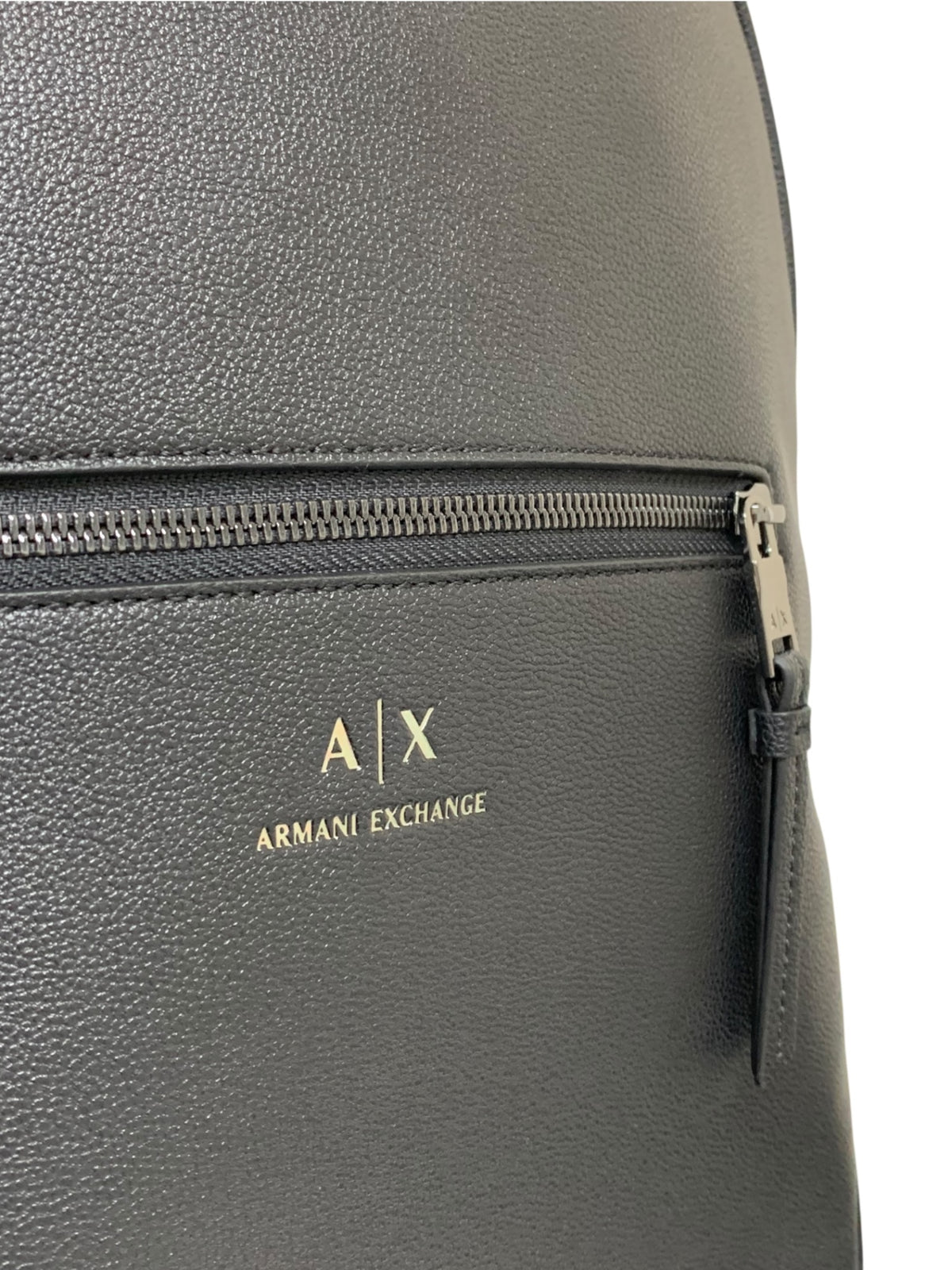 アルマーニエクスチェンジ 952387 CC830 ブラック AXロゴ フェイクレザー バックパック ITIW87IUJNUO