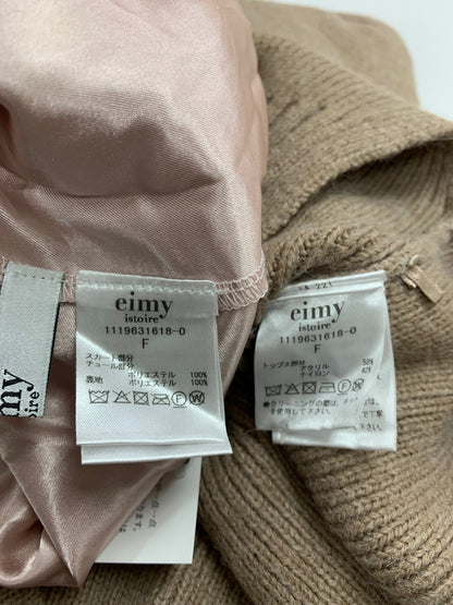 エイミーイストワール リーツチュールスカートドッキングニット  1119631618-0 F ピンク 2019AW ITUYC7SL6ZAU