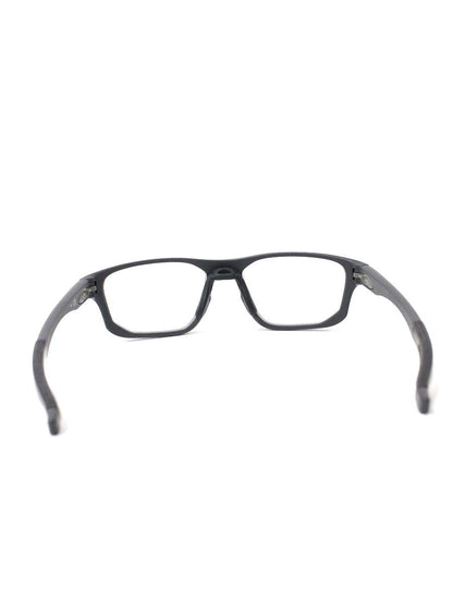 オークリー クロスリンク メガネ グレー セルフレーム フルリム スクエア ITAMD4W952C4