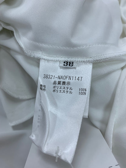 フォクシーニューヨーク Dress リネンフェイス 38321 ワンピース 38 ホワイト ITCNE4X7GT3K