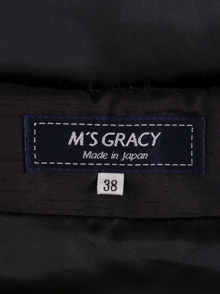 エムズグレイシー Skirt 417526 スカート 38 ピンク フラワーモチーフ ジャガード ITUX9MP40KVS 【SALE】