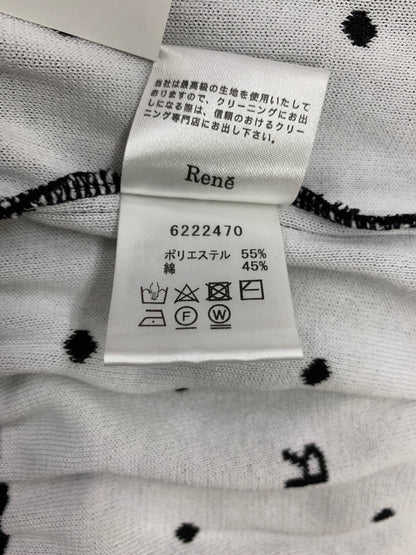 ルネ 6222470 6222460 アンサンブル 36 ブラック ニット Rロゴ ITAHMB7BE1RI 【SALE】