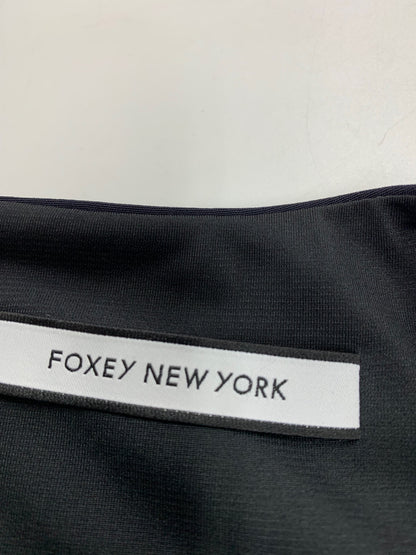 フォクシーニューヨーク Winter Wonder 39842 ワンピース 38 ネイビー 2022年増産品 ITFURZHY6IIO