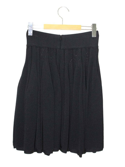 フォクシーブティック lily ruffle 34525 スカート 38 ブラック フレア IT0PEP8GRYCO