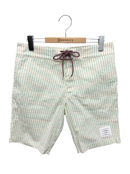 トムブラウン MTT029A-F0009-350 スイムウェア ハーフパンツ  0 グリーン シアサッカー ストライプ IT3396BUT19W 【SALE】