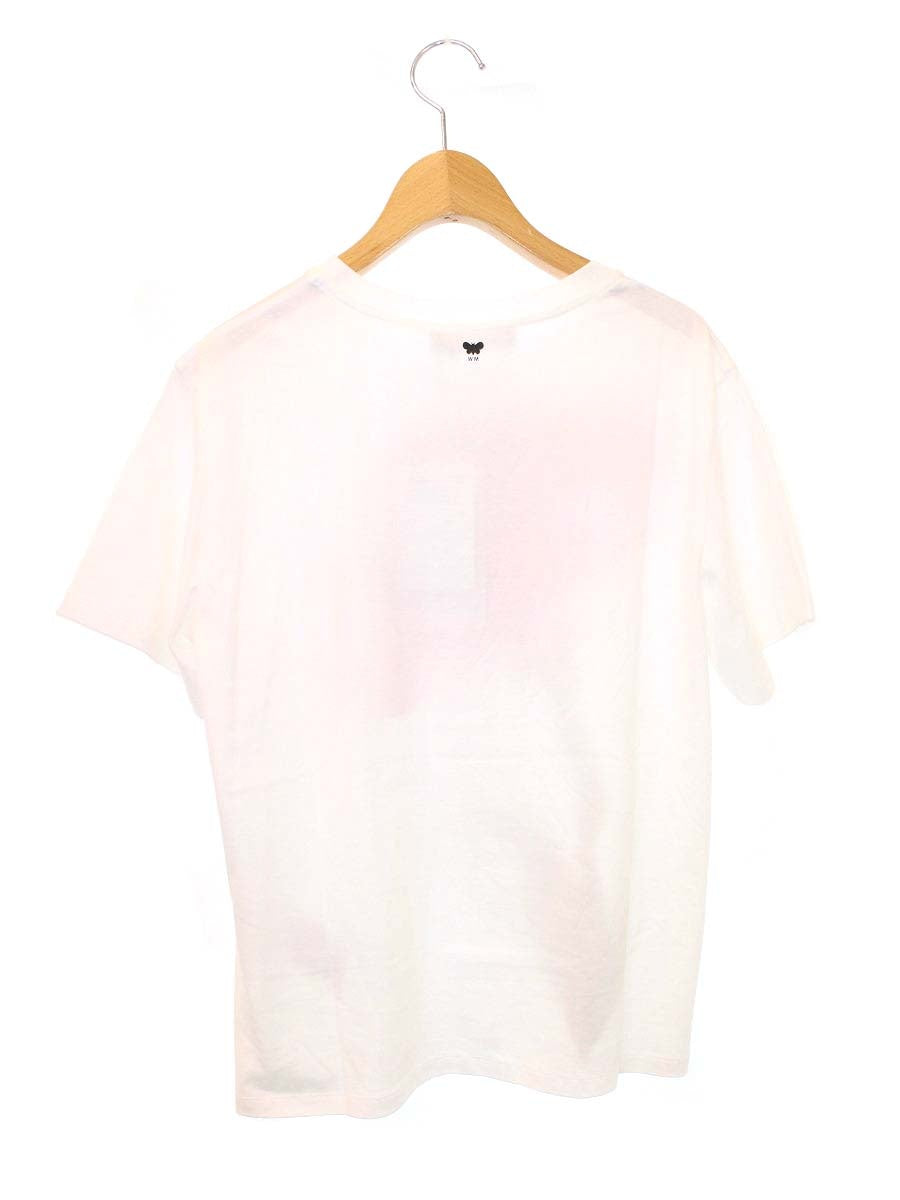 ウィークエンドマックスマーラ 59710221650003 Tシャツ M ホワイト プリント IT8TTY4XTL3W