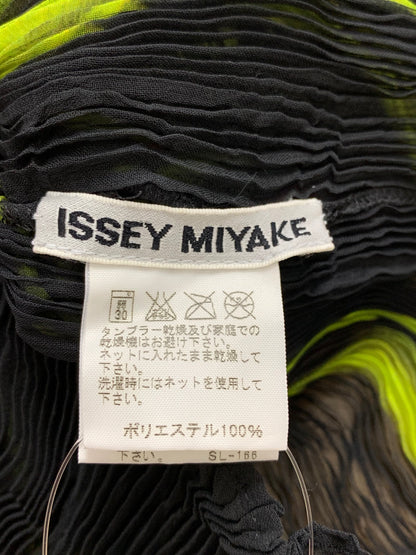 イッセイミヤケ IM12FJ959 プルオーバー 2 ブラック ボトルネック チューリップ シアー ITCDH19M8V4W