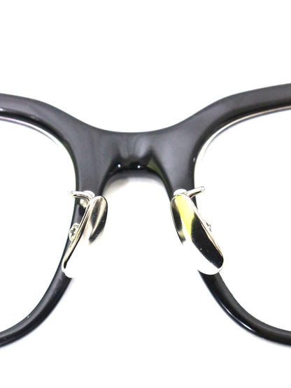 金子眼鏡 KA-15 メガネ ブラック セルフレーム フルリム ウェリントン ITDGZVYSB2V4