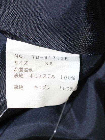 エムズグレイシー Asymmetry Skirt 917136 スカート 36 ネイビー アシンメトリー IT0UPGQRJSDS