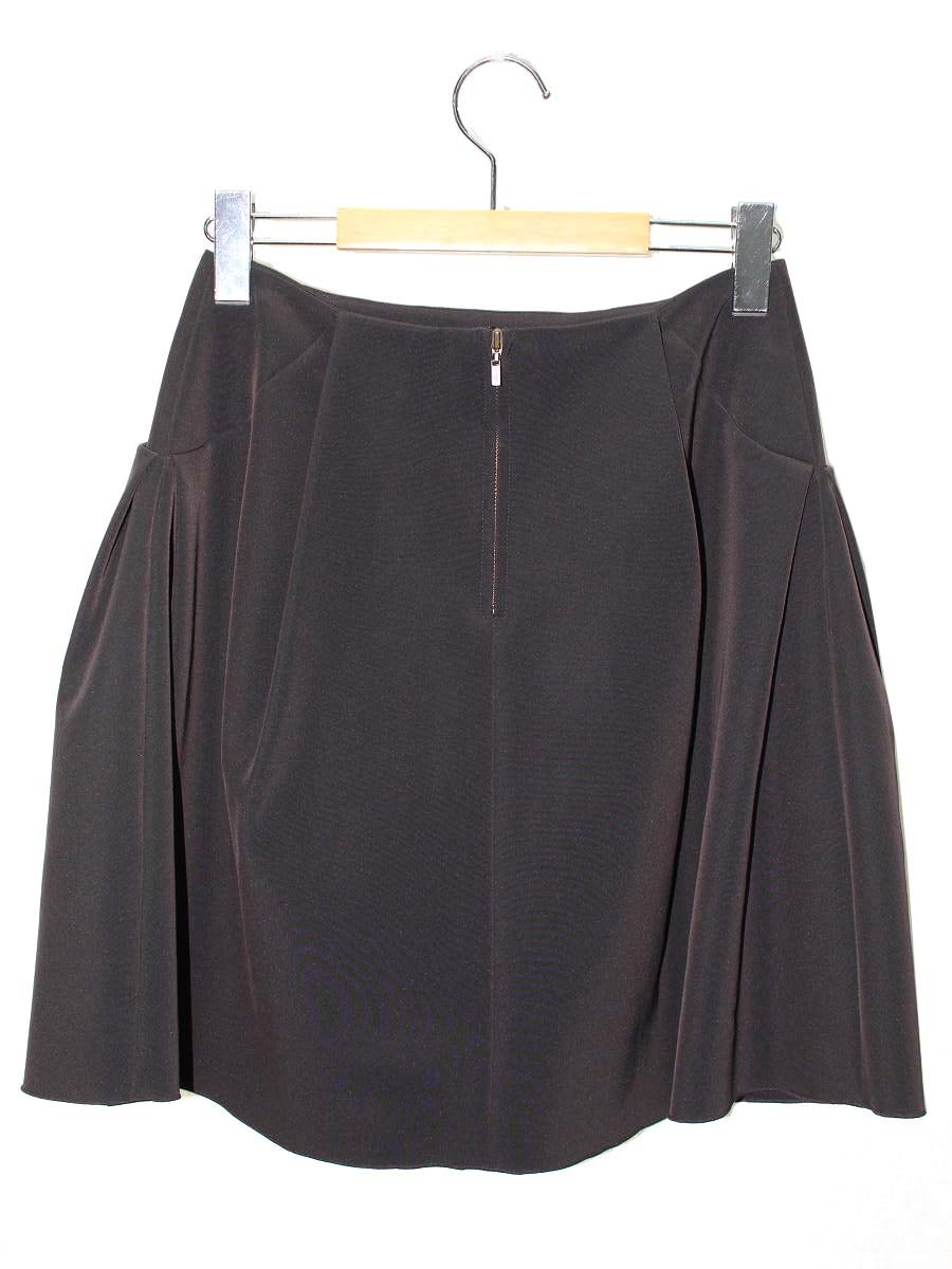 フォクシーニューヨーク 32461 スカート 38 チャコール フレアー ITH6WRO79MO7 【SALE】
