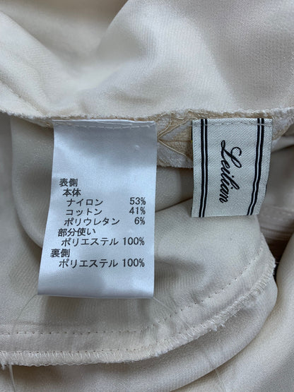 レリアン AV-0403164 RV24-90303A0 ワンピース ドレス 11 ベージュ レース フラワーモチーフ レイヤード シフォン ITH4R35FHU4P