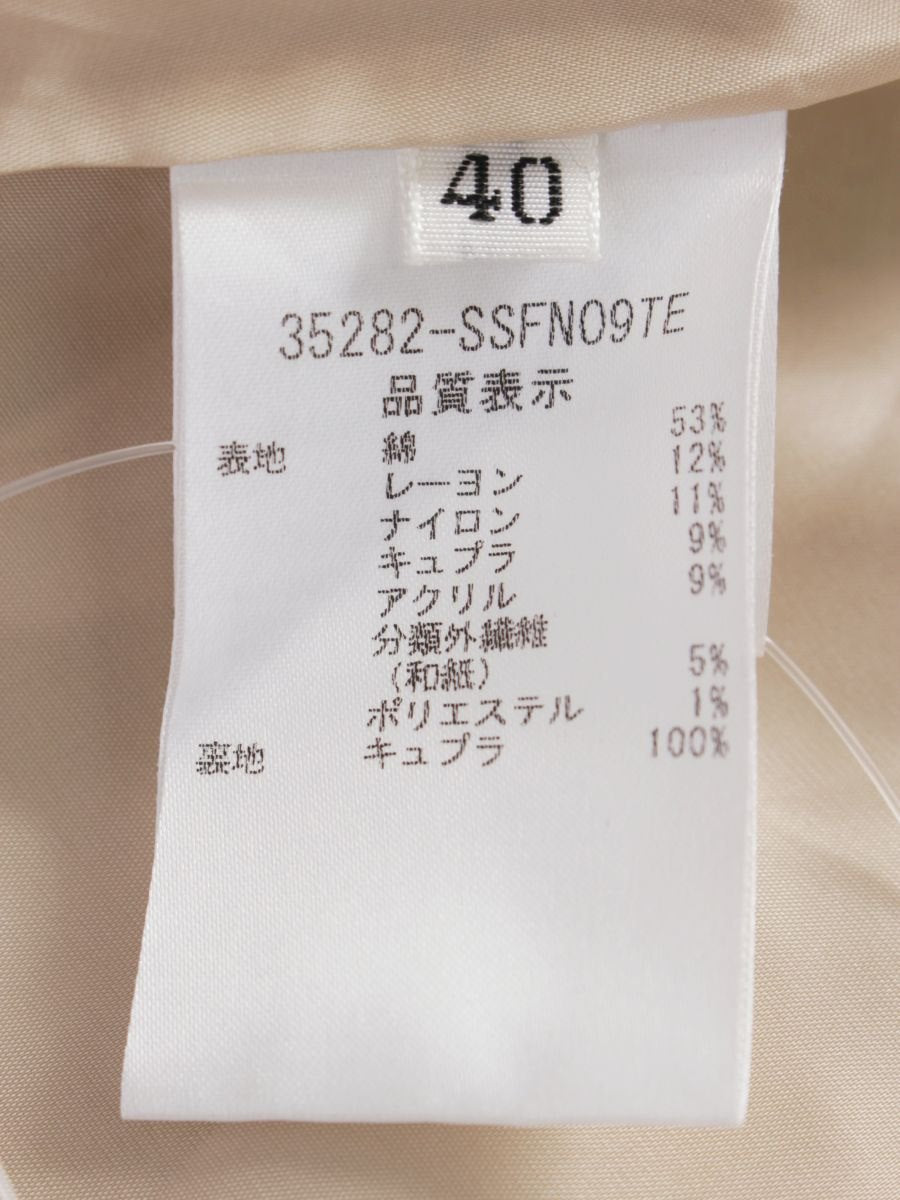 フォクシーブティック スカート クラシックツイード 35282 40 ベージュ ITX4BCJ5YFOW