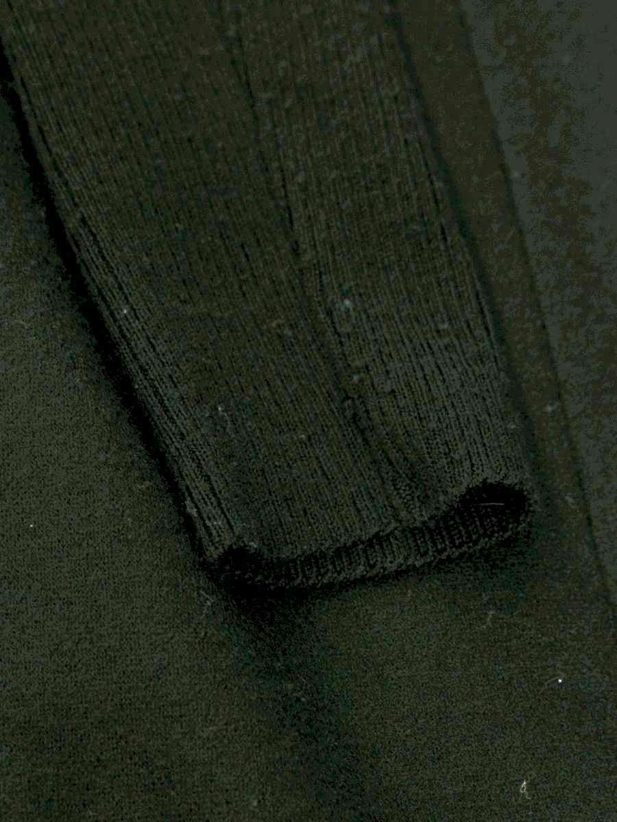 エムズグレイシー 011547 ワンピース 36 ブラック ステッチ バイカラー ITOBGCP9TDQ0