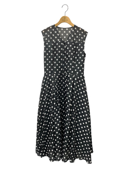 ルネ Polka-Dot Dress 5426120 ワンピース 38 ブラック ‘24SS ITT25WJVQT9K