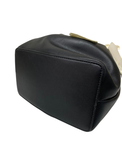 エムズグレイシー Pearl x Ribbon Bag 094303 ハンドバッグ ブラック パール リボン IT8SLD6472AC