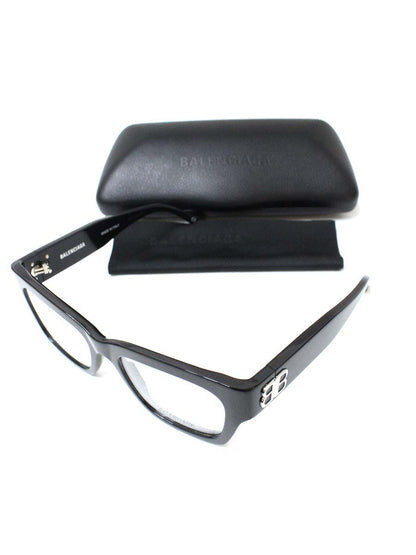 バレンシアガ BB0325O メガネ ブラック セルフレーム フルリム ウェリントン IT69LJX87LXE