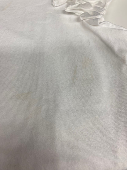 エムズグレイシー 115314 Tシャツ カットソー 38 ホワイト 衿フリル ITJWBH5EPQOO