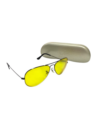 レイバン B&L サングラス イエロー USA製 ティアドロップ チタニウム ITSQXCFQ9Q2C 【SALE】