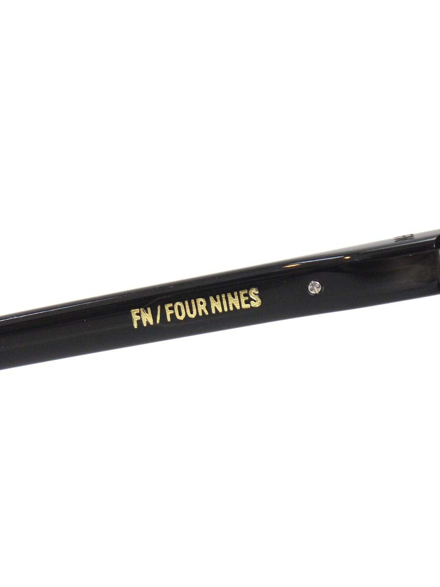 フォーナインズ FN/FOUR NINES FN-01E メガネ ブラック ウェリントン ITH1YPHW6N7Y