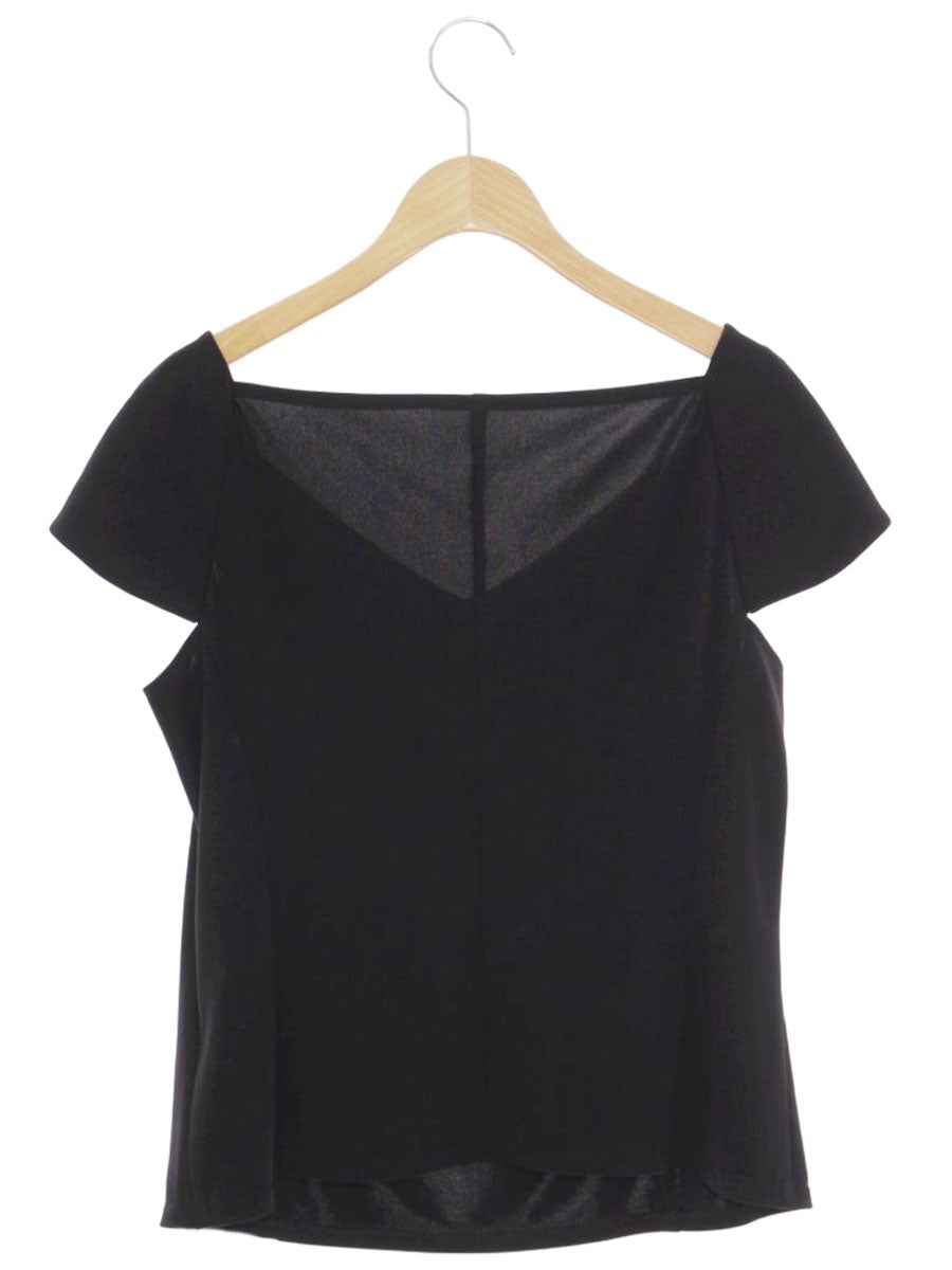 フォクシーニューヨーク Lunette Top 42166 シャツ ブラウス 42 ブラック IT20JCGTACZ0