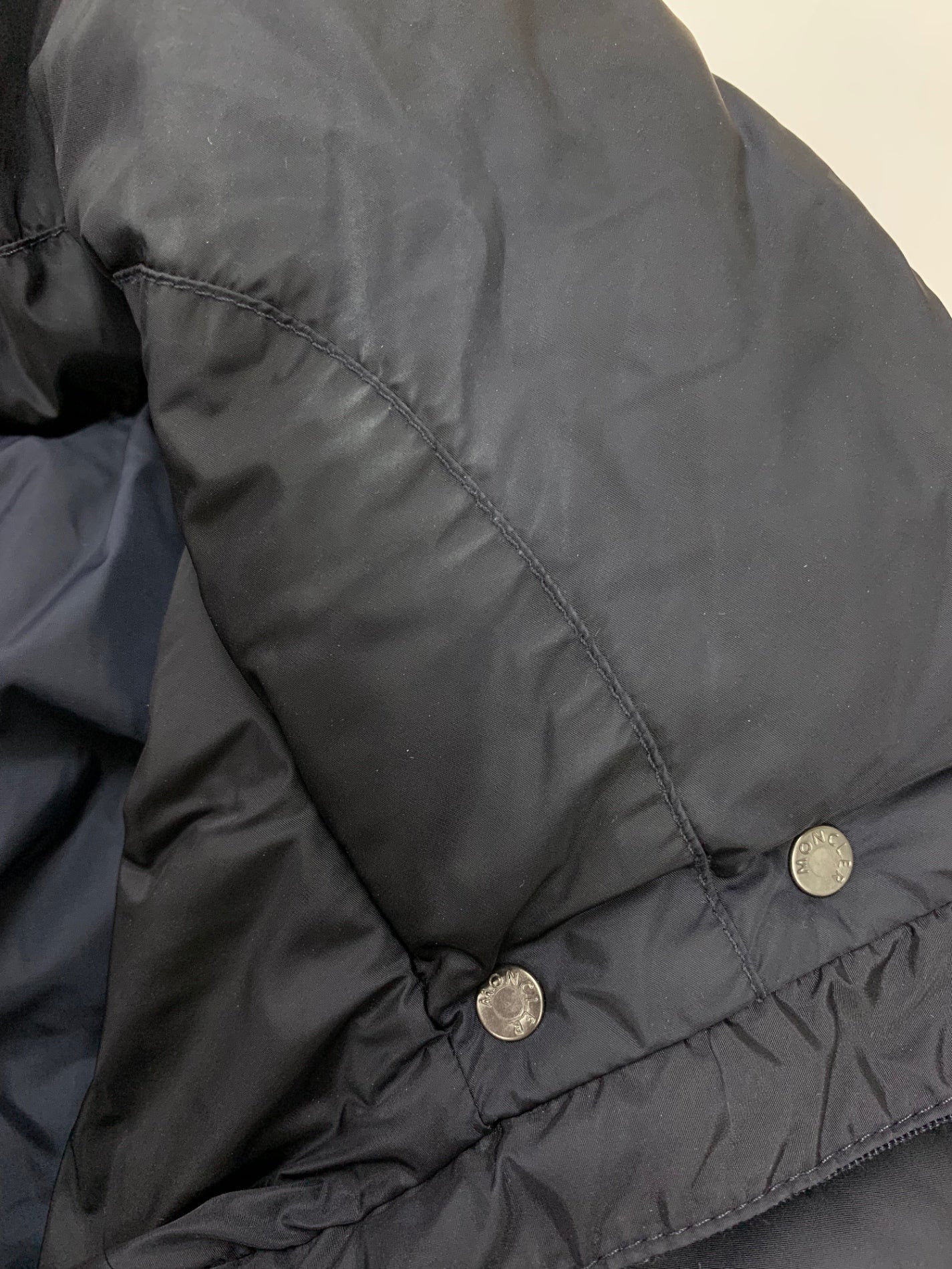 モンクレール FLAMME 420934992905 54155 ダウンコート 0 ネイビー ITMN1D5VQZFS