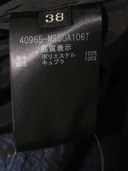 フォクシーニューヨーク collection Peony ピオニー 40965 スカート 38 ネイビー フラワーモチーフ SP品 IT68JM4AZ85N