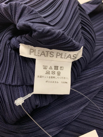 プリーツプリーズイッセイミヤケ PP11-JH393 ワンピース 3 ネイビー プリーツ ITWROLREO6VM