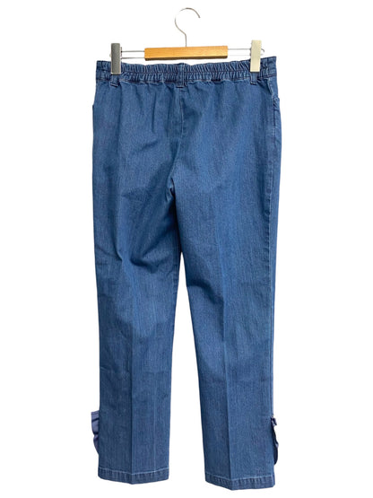 エムズグレイシー 316304 38 ブルー ボタンアクセントデニムパンツ ITM6KG0O2EXY