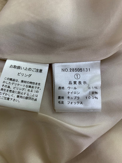 エリザ 28505131 ジャケット 1 ベージュ フォックスファー ITNOJPRBJCQG