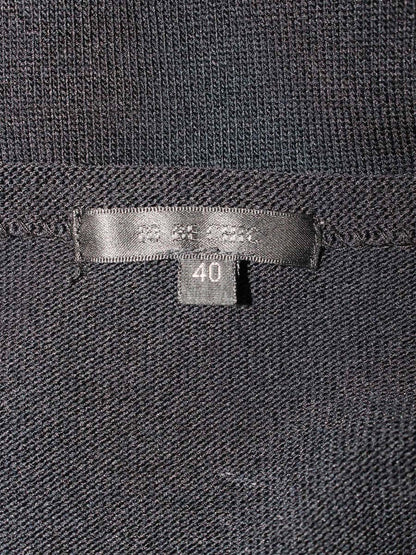 トゥービーシック W5N08-163-09 ニット 40 ブラック 無地 ITK5ZJVH2FXL